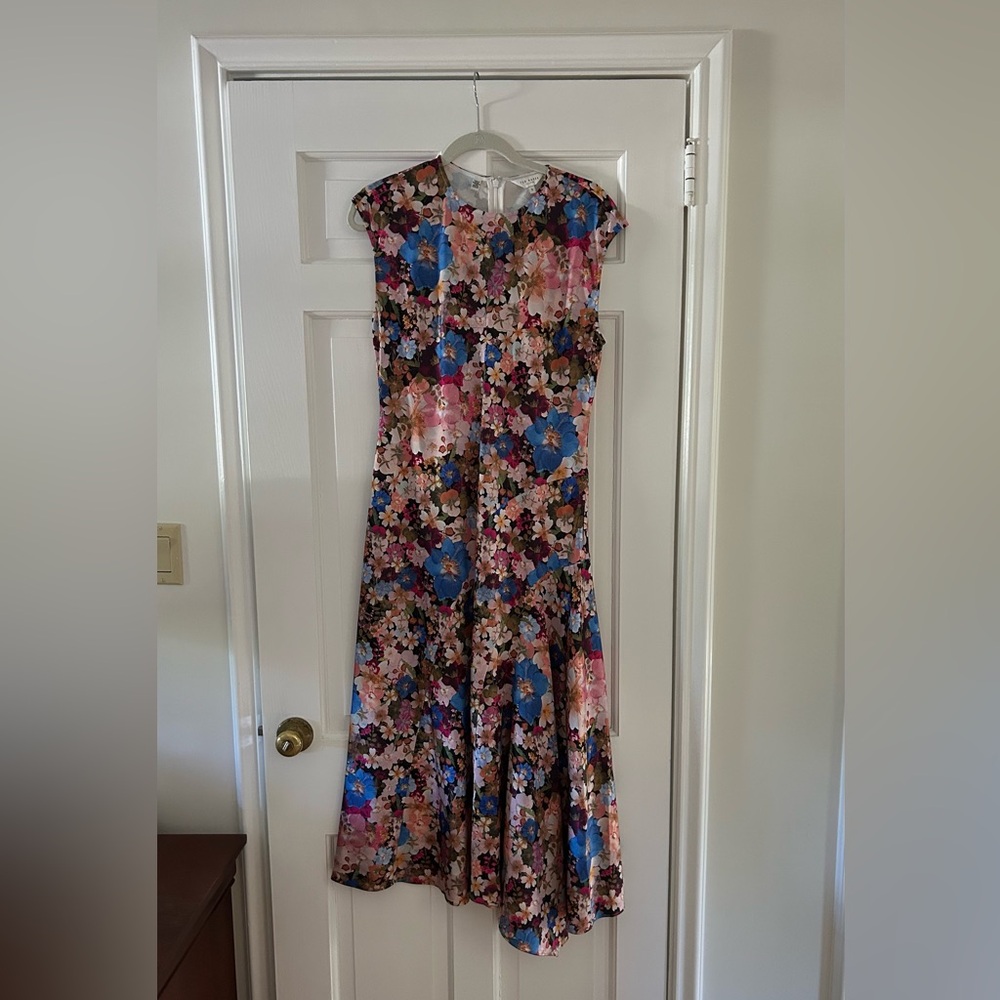 Ted Baker London Floral Midi Dress